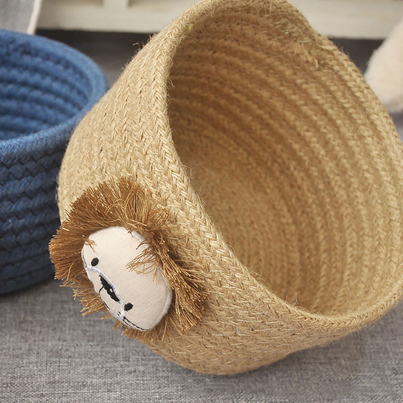 Cartoon Lion Woven Storage Bas - Lion Stationery & Office Supply(Kunshan)Co.Ltd บทวิจารณ์และราคา