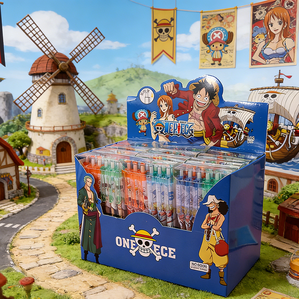 4/12/24Pcs  Anime One Piece Bl - Gel Ink Pen Set บทวิจารณ์และราคา
