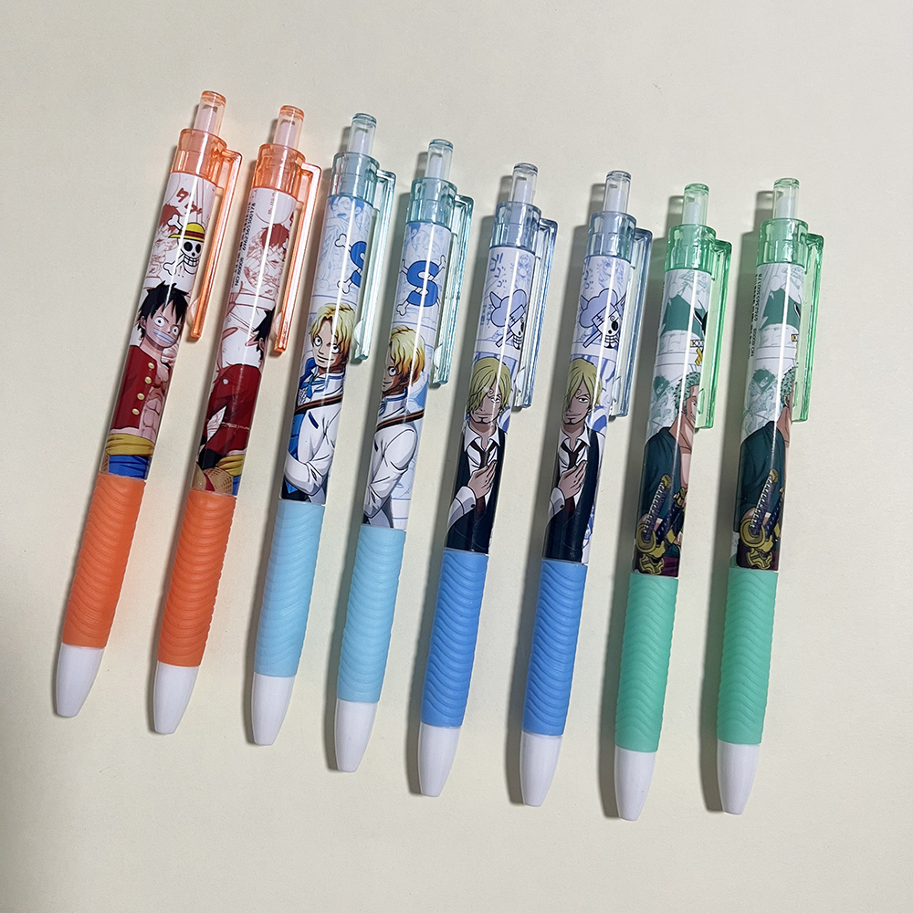 4/12/24Pcs  Anime One Piece Bl - Gel Ink Pen Set บทวิจารณ์และราคา