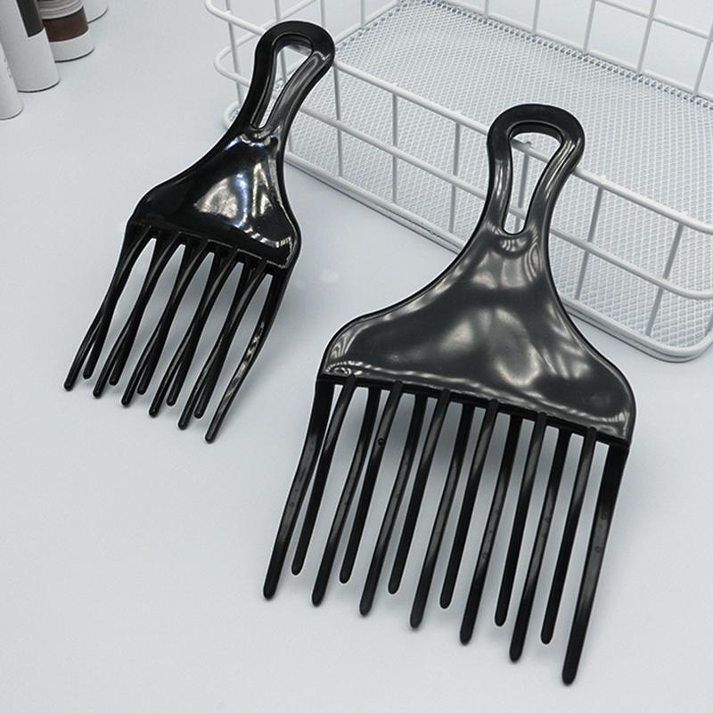 1 pc Afro Comb Wide Teeth Brus - Binding Comb Plastic บทวิจารณ์และราคา