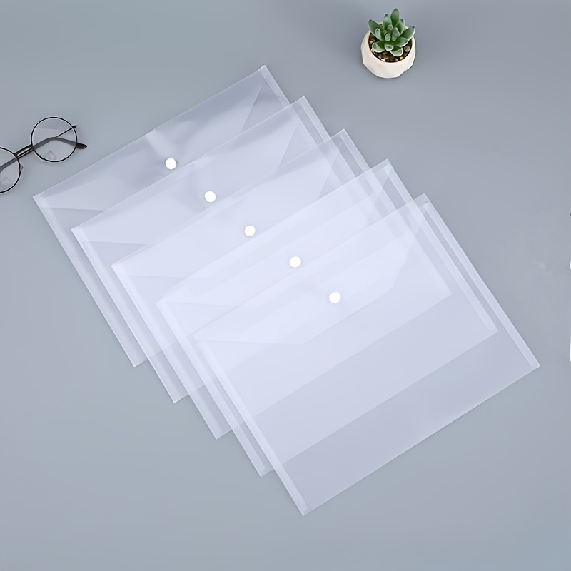 10pcs Transparent A4 Folders C - Is Stationery Office Supply บทวิจารณ์และราคา