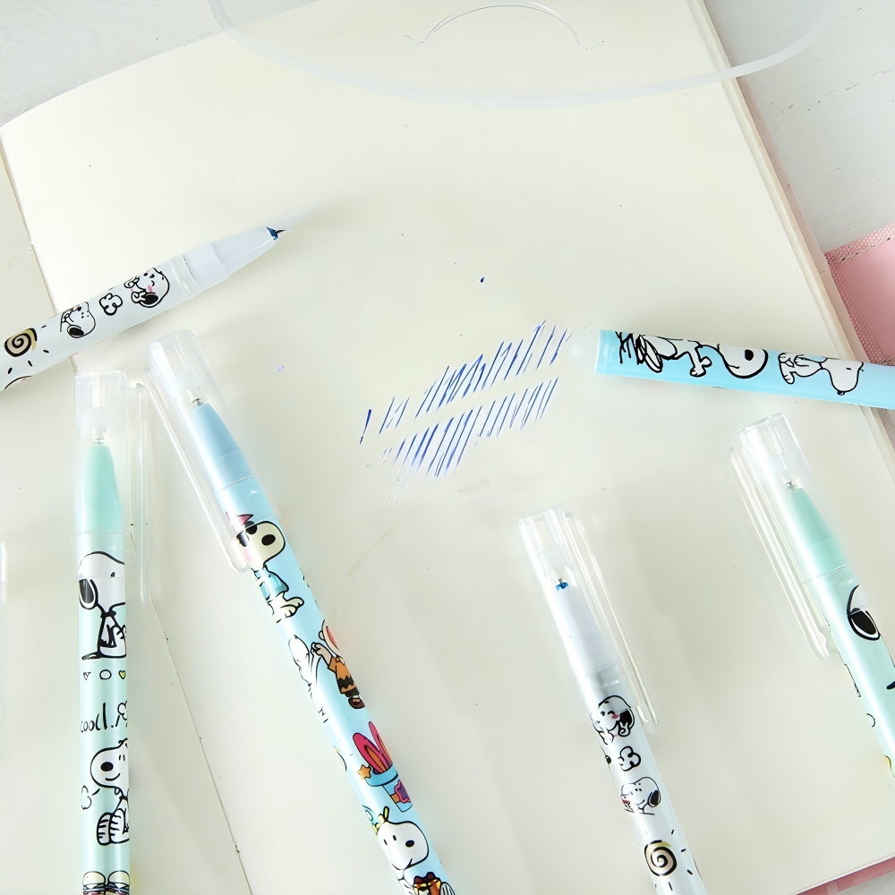 12pcs Snoopy Premium Erasable  - Stationery Office บทวิจารณ์และราคา