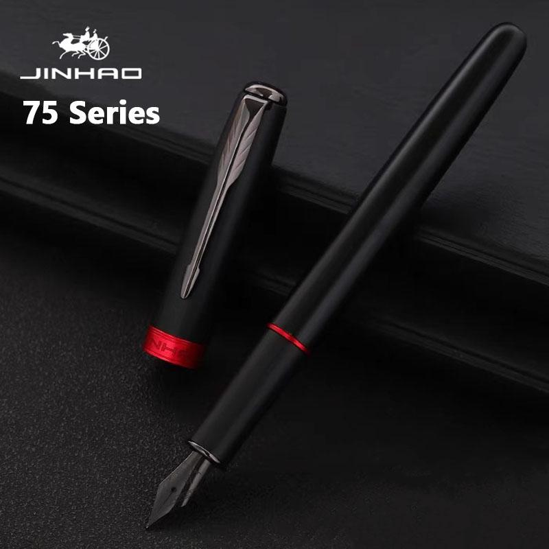 Jinhao 75 Metal Fountain Pen B - Office Stationery Supply Business บทวิจารณ์และราคา