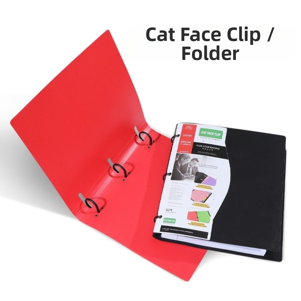 3 Ring Loose-leaf File Folder  - Paper Punch 3 Hole บทวิจารณ์และราคา