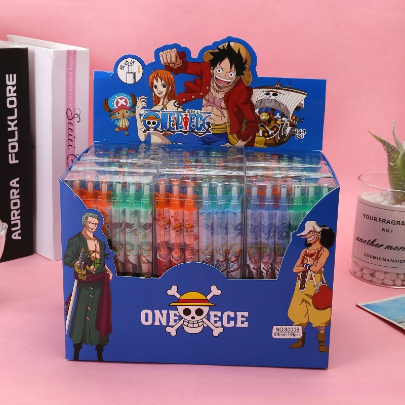 Anime One Piece Gel Pen Cute C - Gel Ink Pen Set บทวิจารณ์และราคา