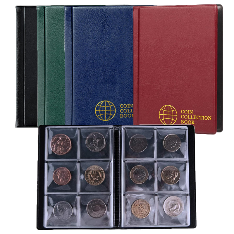 60Pocket Coin Collection Album - Binding Comb Plastic บทวิจารณ์และราคา