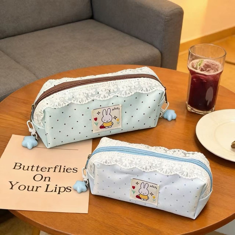 Minimalist Miffy Polka Dot Pen - Pencil Case Large บทวิจารณ์และราคา