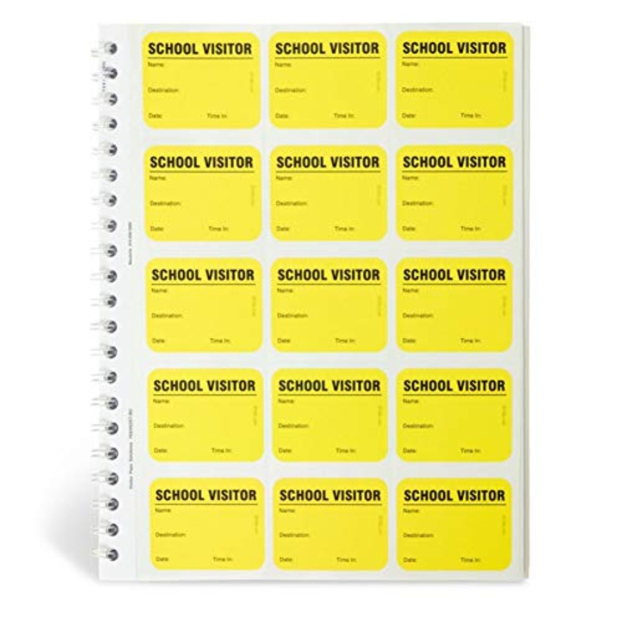 School Visitor Log Book Spiral - Carbon Copy Book บทวิจารณ์และราคา
