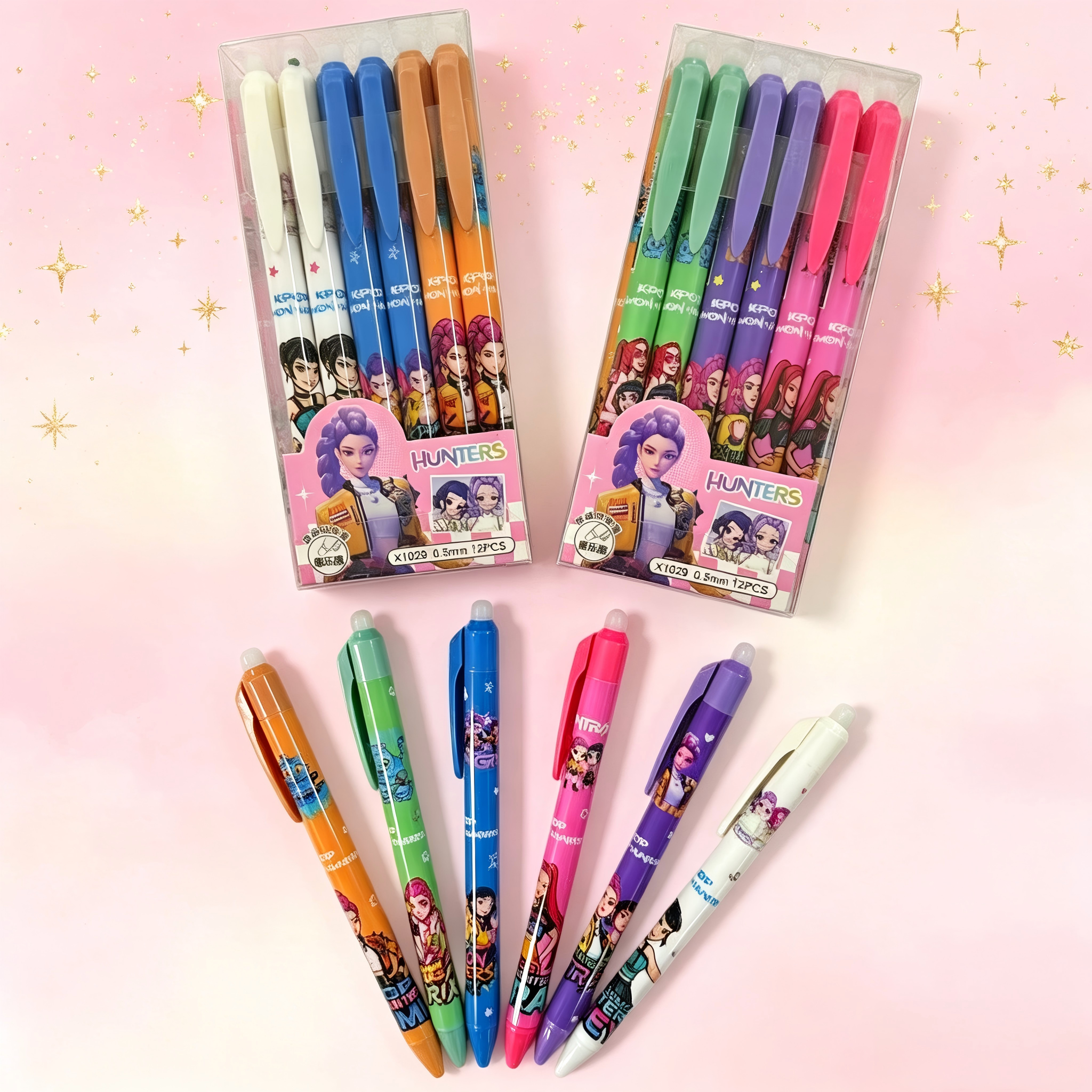 Cartoon Erasable Gel Pens Cute - Is Stationery Office Supply บทวิจารณ์และราคา