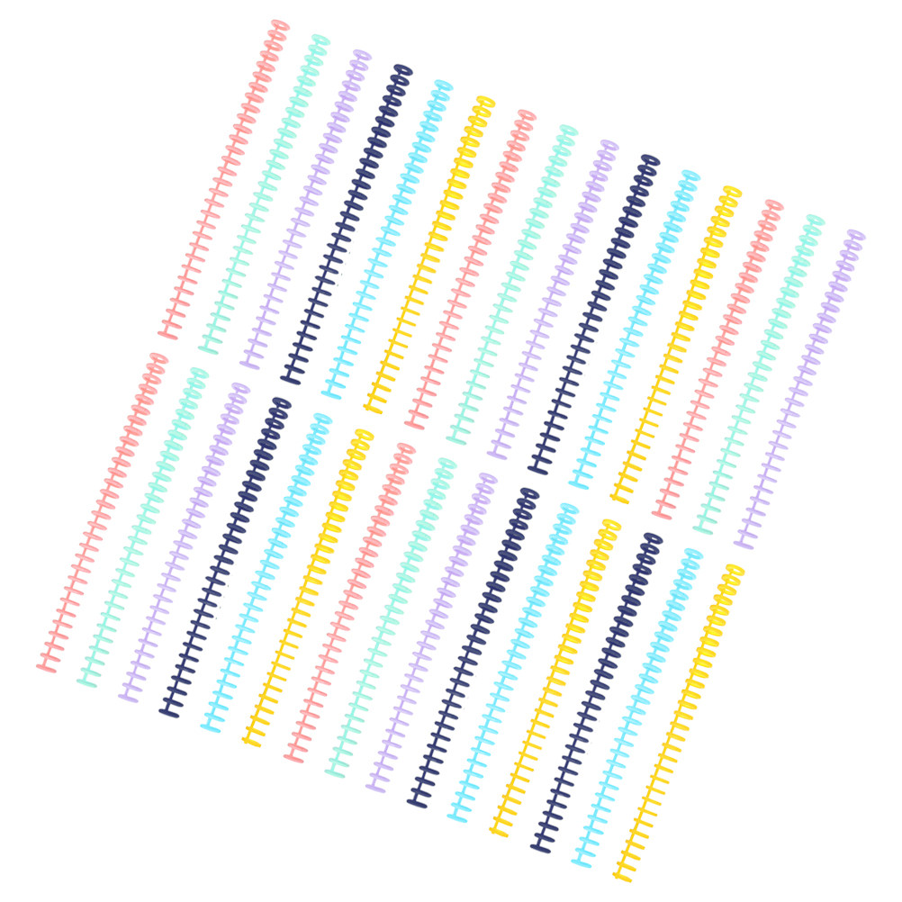 30Pcs Loose Leaf Binder Rings  - Binding Comb Plastic บทวิจารณ์และราคา