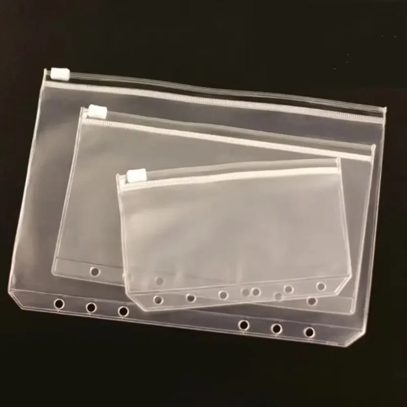 10Pcs Transparent PVC Zipper B - Portfolio Folder Zip บทวิจารณ์และราคา