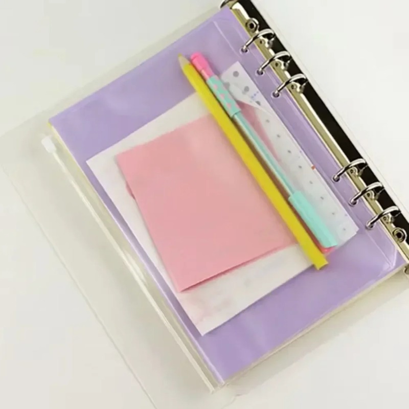 10Pcs Transparent PVC Zipper B - Portfolio Folder Zip บทวิจารณ์และราคา