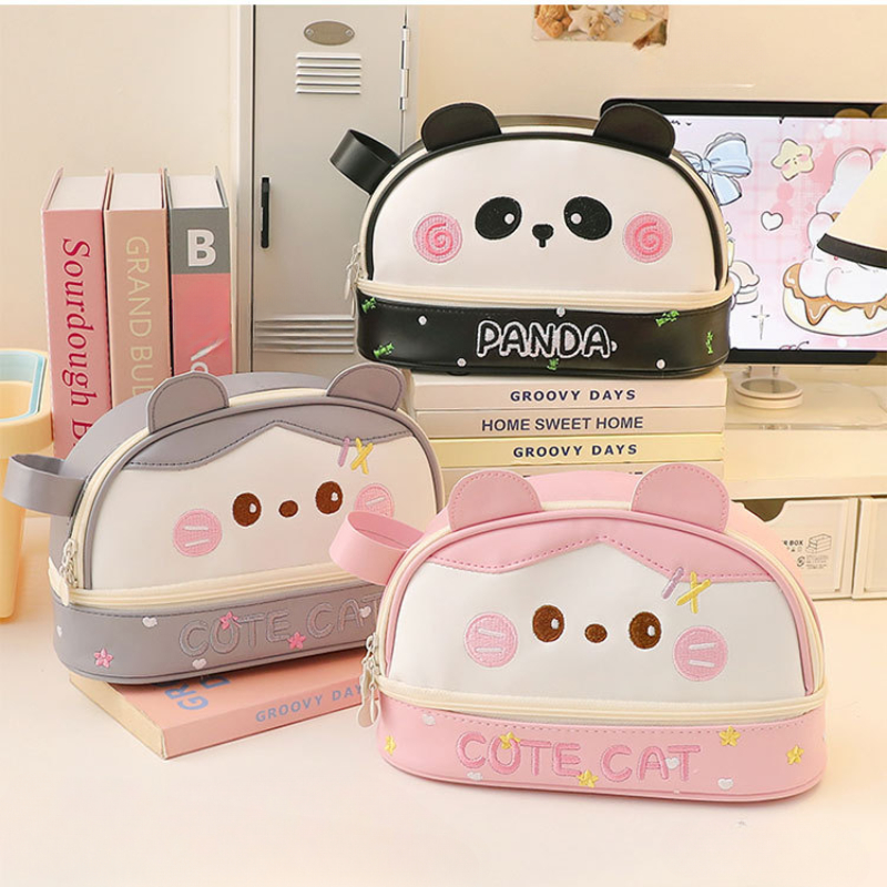Large Capacity Waterproof Penc - Pencil Case Large บทวิจารณ์และราคา