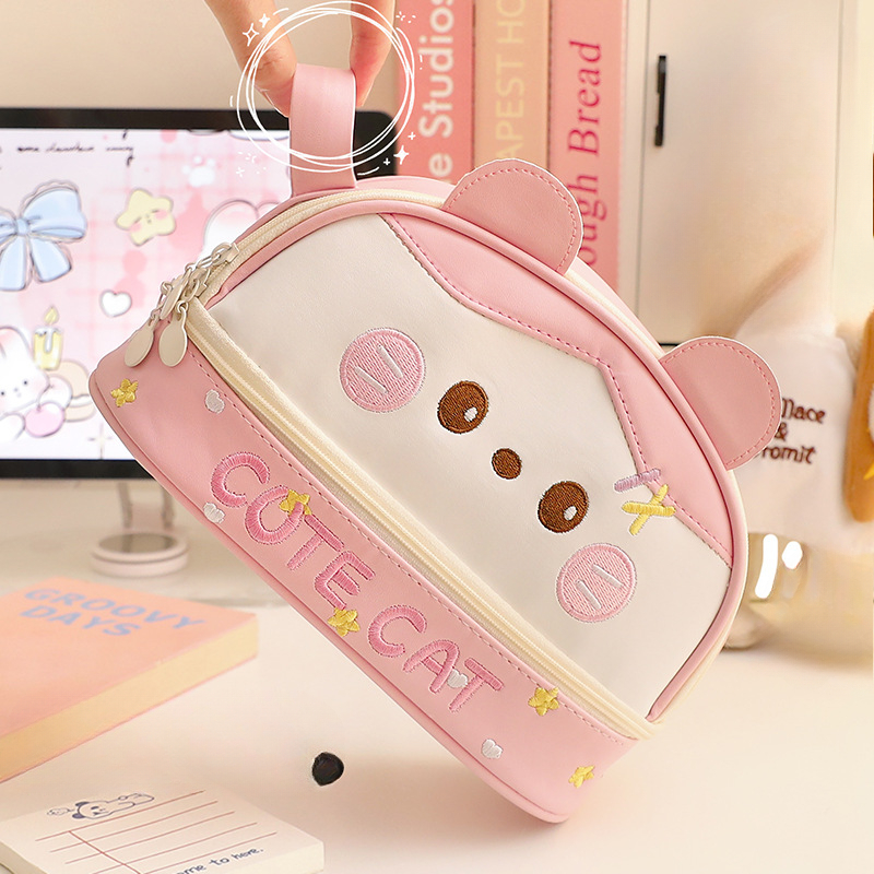 Large Capacity Waterproof Penc - Pencil Case Large บทวิจารณ์และราคา
