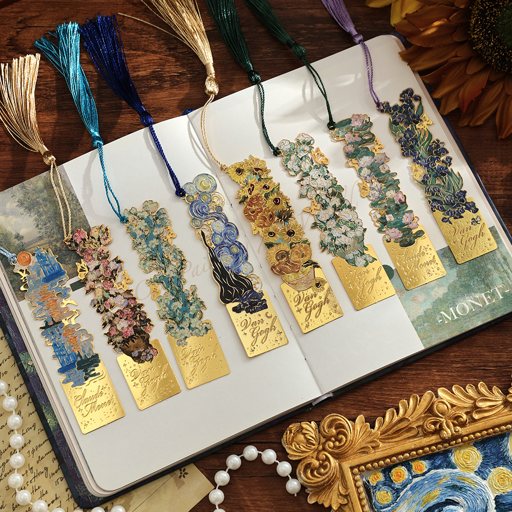 1 Pc Vintage Artistic Metal Bo - Stationery Office บทวิจารณ์และราคา
