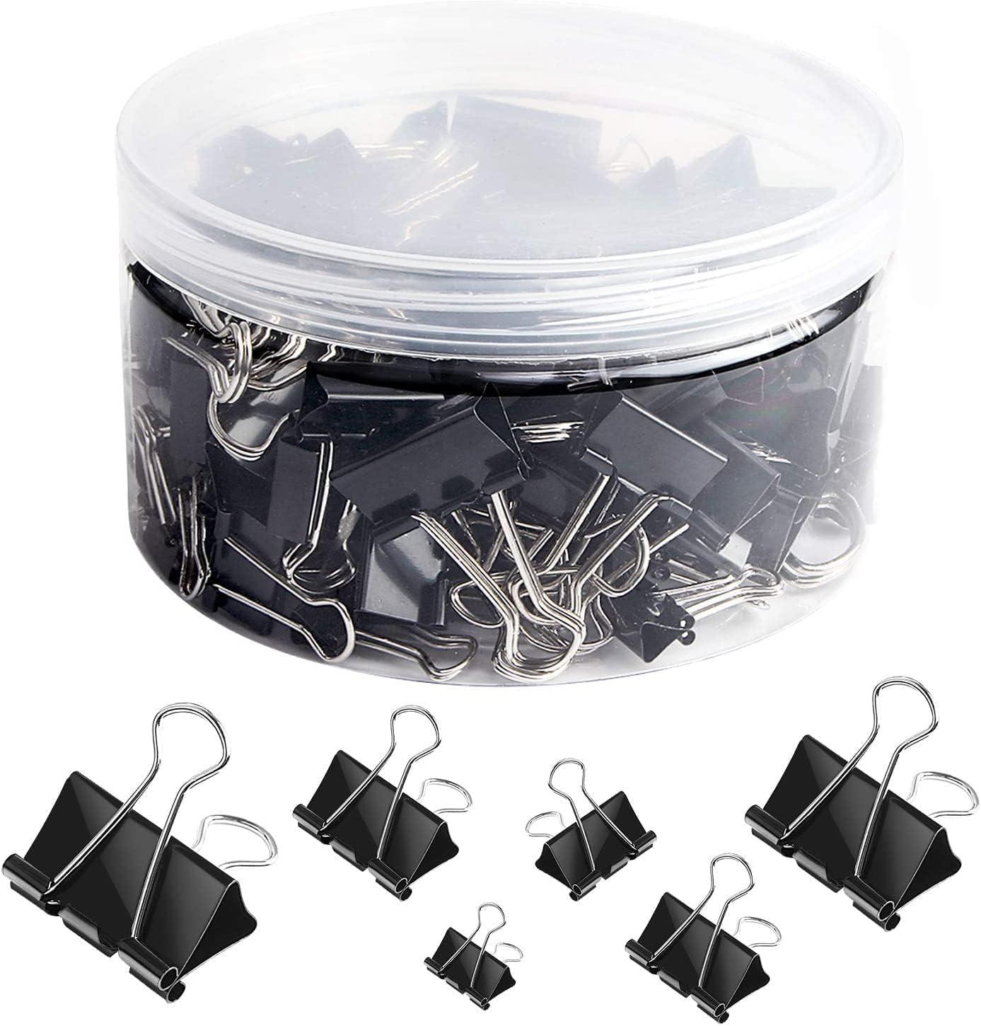 110 PCS Binder Clips Assorted  - Binder Clip Assorted บทวิจารณ์และราคา