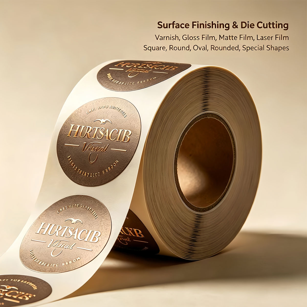 Premium 3D UV Roll Label Matte - Sticker Label Roll บทวิจารณ์และราคา