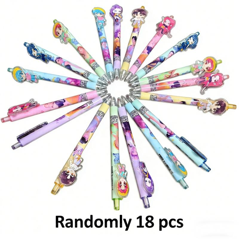 6/12/18Pcs 0.5mm Black Gel Pen - Gel Ink Pen Set บทวิจารณ์และราคา