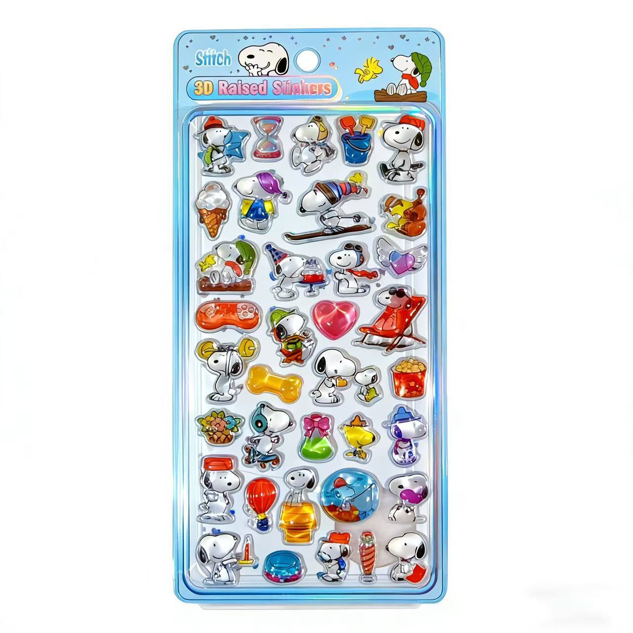 1/6pcs New Snoopy 3D Relief St - Stationery Office บทวิจารณ์และราคา