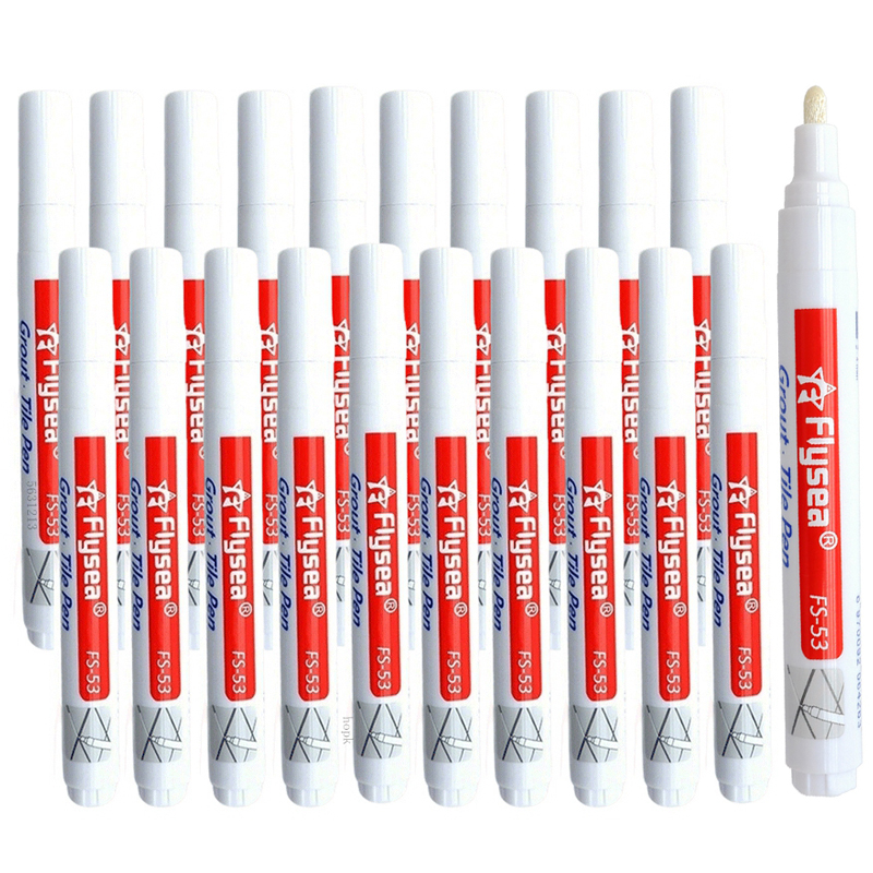1/3/6Pcs White Waterproof Tile - Whiteboard Marker Set บทวิจารณ์และราคา